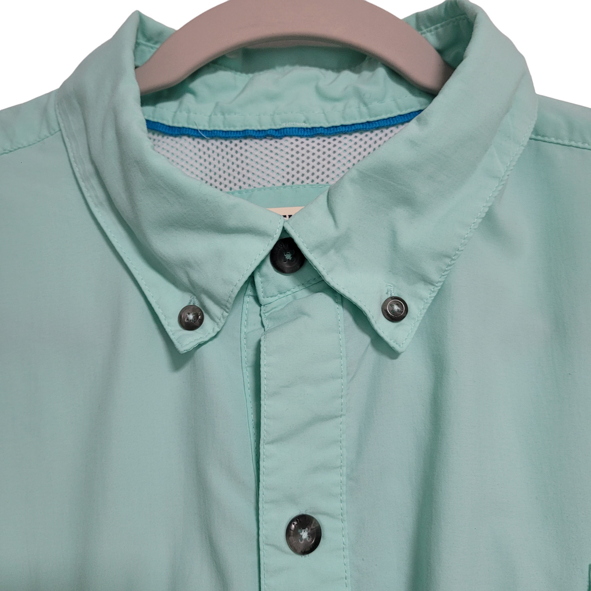 Magellan Outdoors, Shirts, Magellan Outdoors Laguna Madre Turquoise Long  Roll Sleeve Fishing Shirt Medium