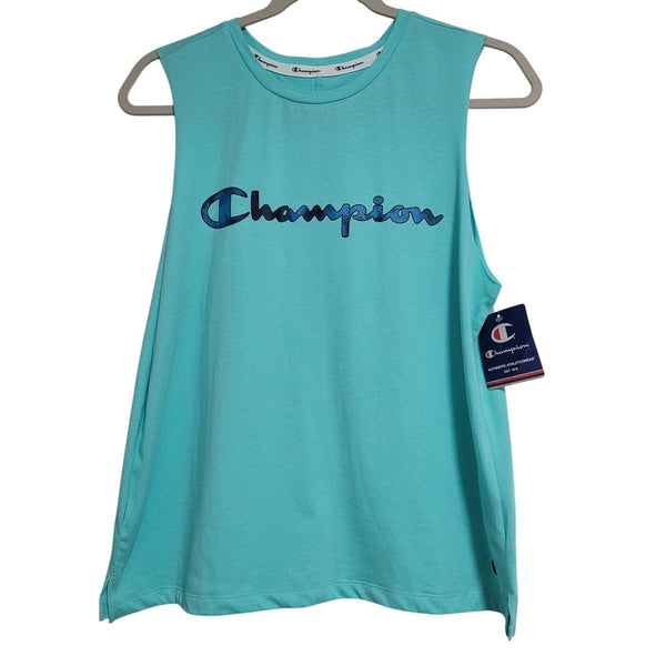 NWT Champion Light Sea Green Muscle Tank Size Large