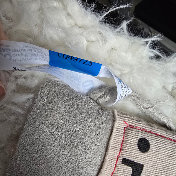 NWT JKT Vegan Sheepskin Vest Anthropologie Tan Pockets Hook and Eye Size XS