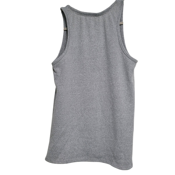 Lucky Brand Gray Blue Scoop Neck Soft Tank Top Size Medium