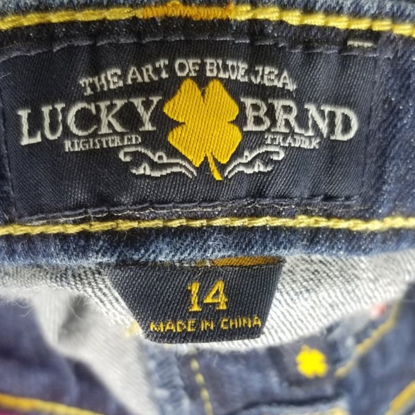 Lucky Brand Girls Blue Jeans Size 14