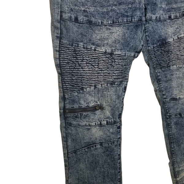 NWT RAW-X Men's Straight Leg Medium Blue Jeans Size 34/32 Standard