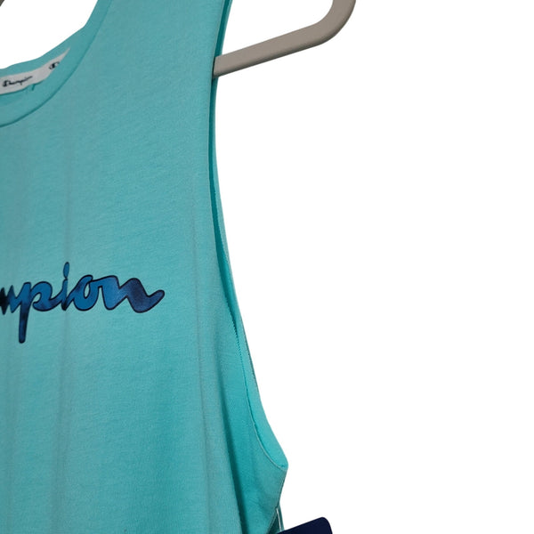 NWT Champion Light Sea Green Muscle Tank Size Large