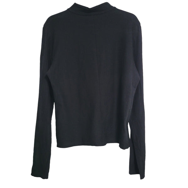 Eileen Fisher Black Zip Up Lightweight Jacket Size Medium