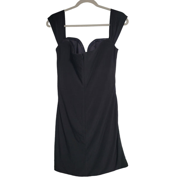 NWT La Femme Black Homecoming Off the Shoulder Mini Dress SIze 12