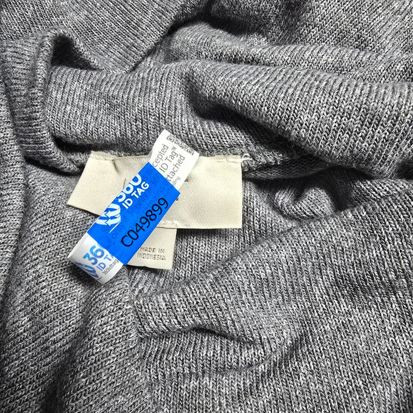 Loft Gray Long Sleeve Cowl Neck Blouse Size XS