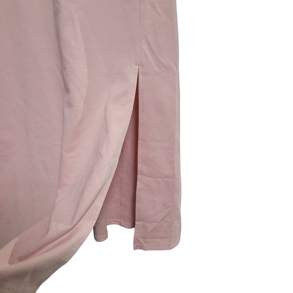 NWT Open Edit Pink Lotus Sleeveless Scoop Neck Midi Dress Size XS