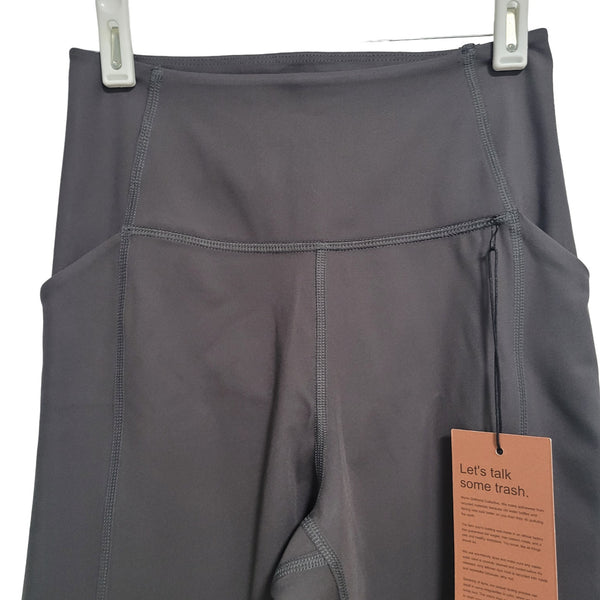NWT Girlfriend Collective Gray Leggings Pockets Size Small