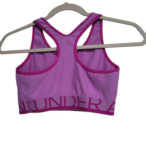 Under Armour Women's Purple Racerback Sports Bra Size Small