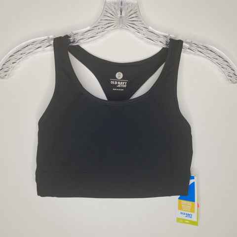 Old Navy NWT Active Black Jack Comp Run Sports Bra Size XS