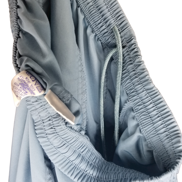 IZOD Women's Blue Golf Pants Ankle Zippers Pockets Elastic Waist Size Medium