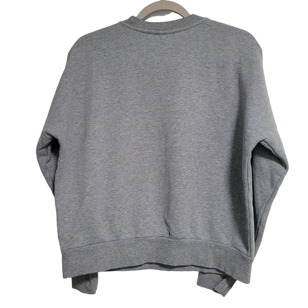 FILA BIELLA ITALIA Unisex Gray Crew Neck Sweatshirt Size XS