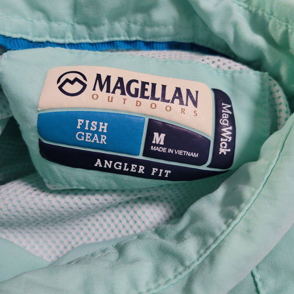 Magellan Outdoors Men's Laguna Madre Solid Long Sleeve Fishing Shirt Size Medium