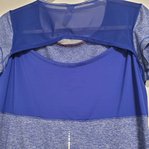 C9 Champion Women's Blue Duo Dry Short Sleeve Shirt Size Small