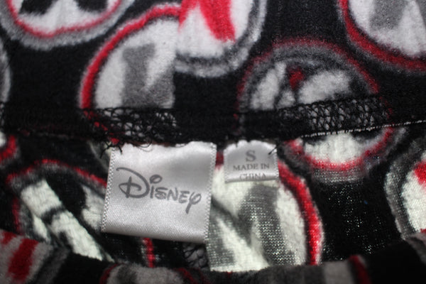 Disney Mickey Mouse Pajama Fleece Pants Elastic Waist Size Small