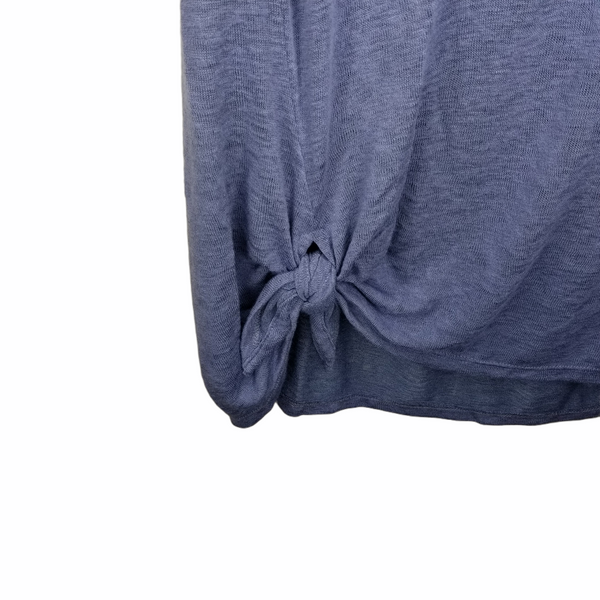 Bobeau Vint Blue Sleeveless Right Side Tie Size XL