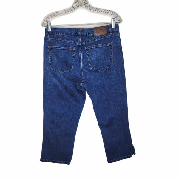 Lauren Ralph Lauren Cropped Blue Jean Size 6