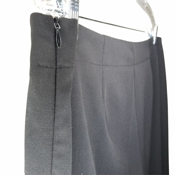 Chico's Women's Black Dress Pants Left Side Zipper Size 2.5 Regular (Large 14)