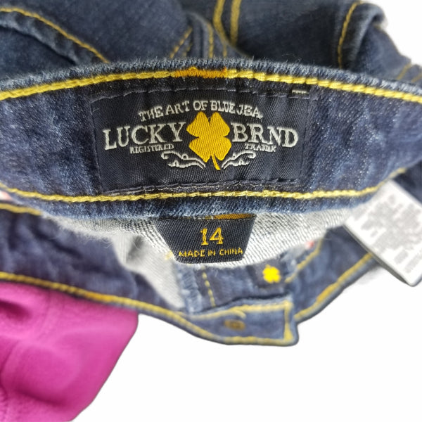Lucky Brand Girls Blue Jeans Size 14