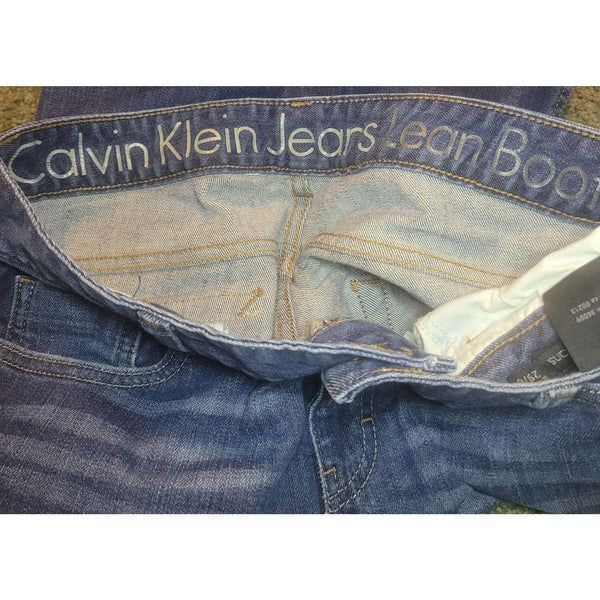 Calvin Klein Blue Lean Boot Jean Pants Size 29/8