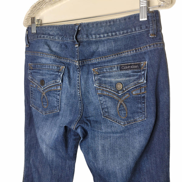 Calvin Klein Blue Lean Boot Jean Pants Size 29/8
