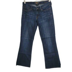 Lucky Brand Sweet-N-Low 5 Pockets Boot Cut Blue Jeans Size 2/26 Regular
