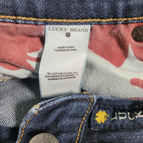 Lucky Brand Sweet-N-Low 5 Pockets Boot Cut Blue Jeans Size 2/26 Regular