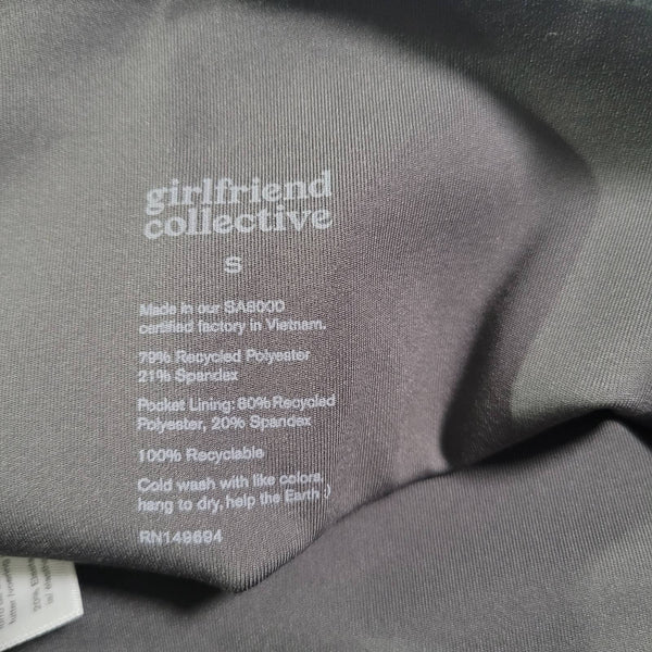 NWT Girlfriend Collective Gray Leggings Pockets Size Small