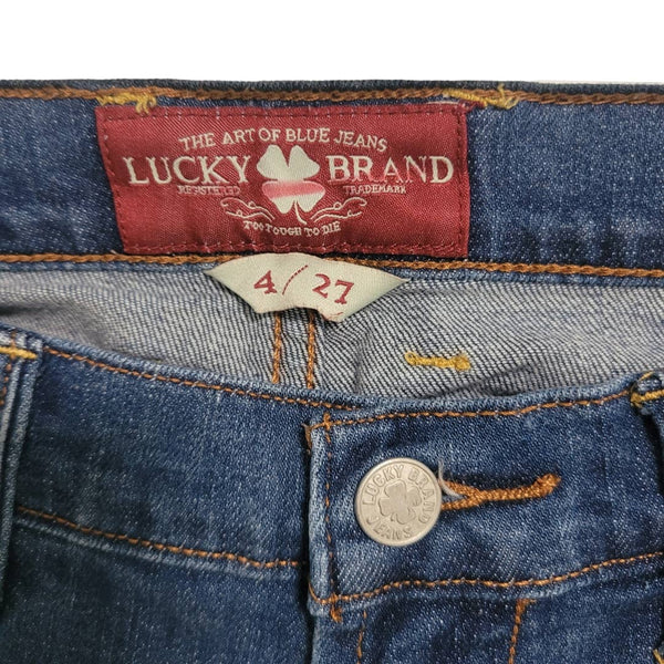 Lucky Brand Sweet'N Crop 5 Pockets Blue Jeans Size 4/27